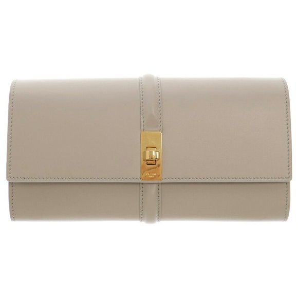 Celine Seize Wallet Calfskin Ivory White - Picture 1 of 6